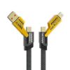 تصویر  کابل تبدیل USB / USB-C به لایتنینگ / USB-C مدل 4IN1 FAST طول 1.2 متر