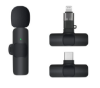 تصویر  میکروفون بی سیم تک میکروفن K8 ( آیفون + تایپ سی)