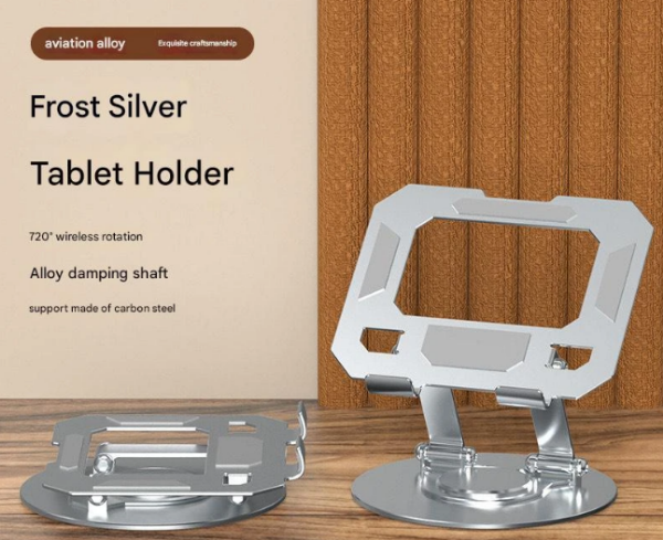 تصویر  هولدر رومیزی تبلت تمام فلزی